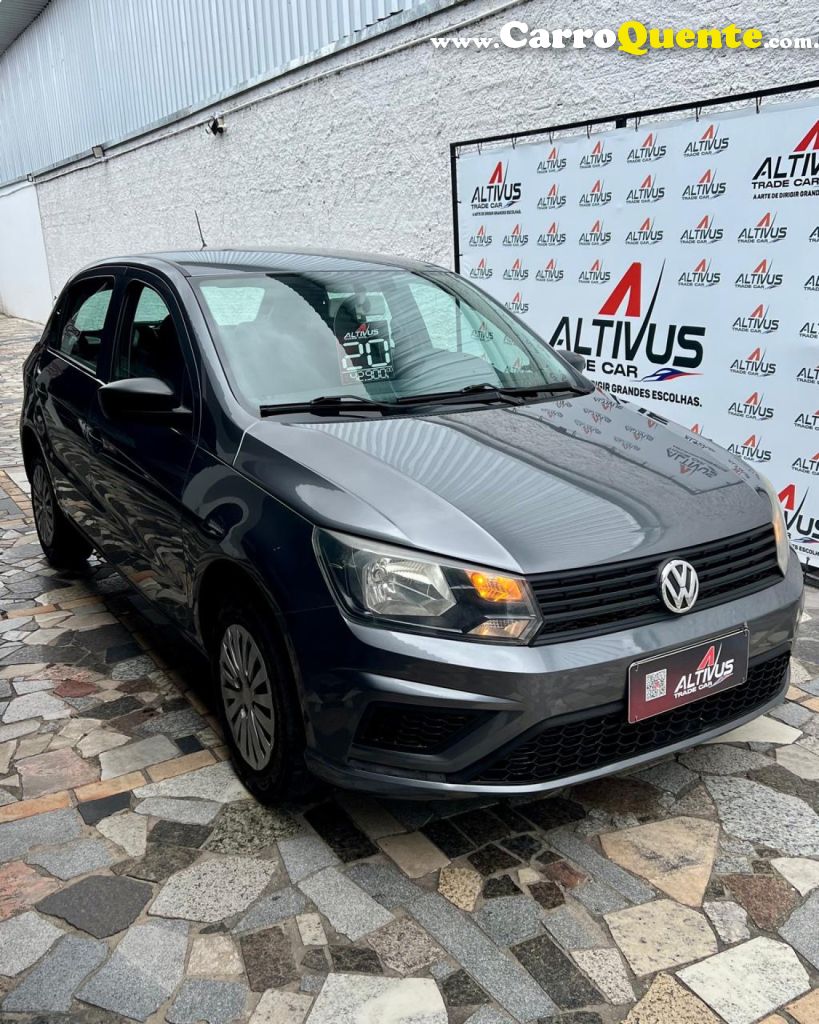 VOLKSWAGEN   GOL 1.6 MSI FLEX 8V 5P   CINZA 2019 1.6 FLEX - Loja