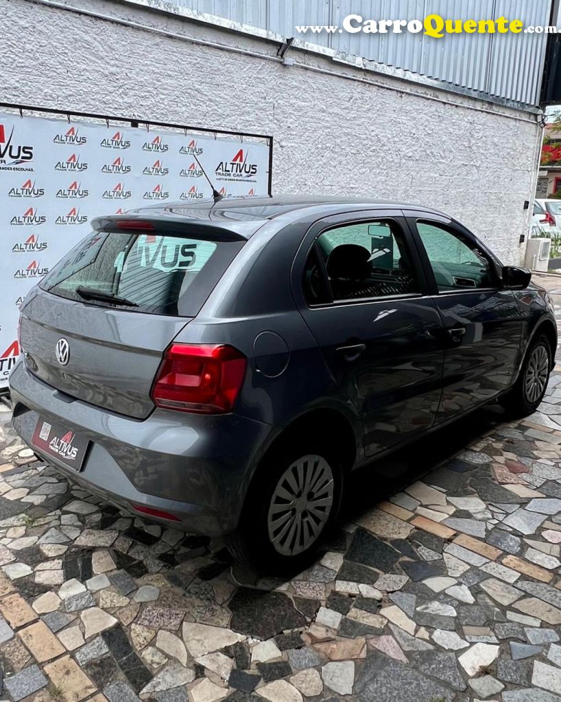 VOLKSWAGEN   GOL 1.6 MSI FLEX 8V 5P   CINZA 2019 1.6 FLEX - Loja