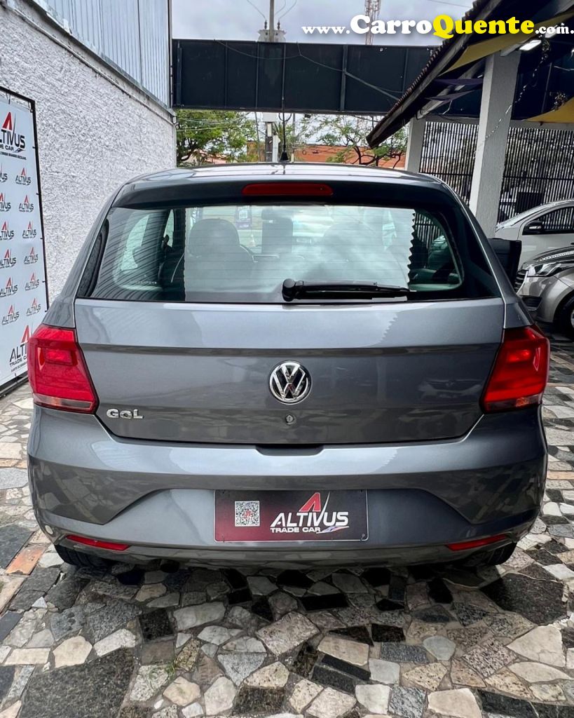 VOLKSWAGEN   GOL 1.6 MSI FLEX 8V 5P   CINZA 2019 1.6 FLEX - Loja