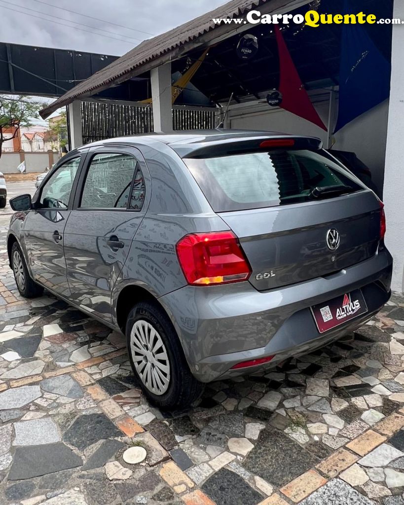 VOLKSWAGEN   GOL 1.6 MSI FLEX 8V 5P   CINZA 2019 1.6 FLEX - Loja