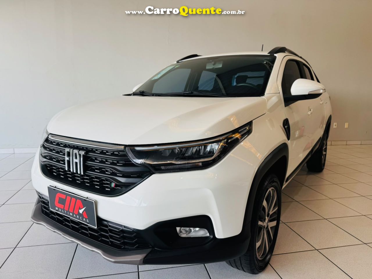 FIAT   STRADA VOLCANO 1.3 FLEX 8V CD AUT.   BRANCO 2023 1.3 FLEX - Loja