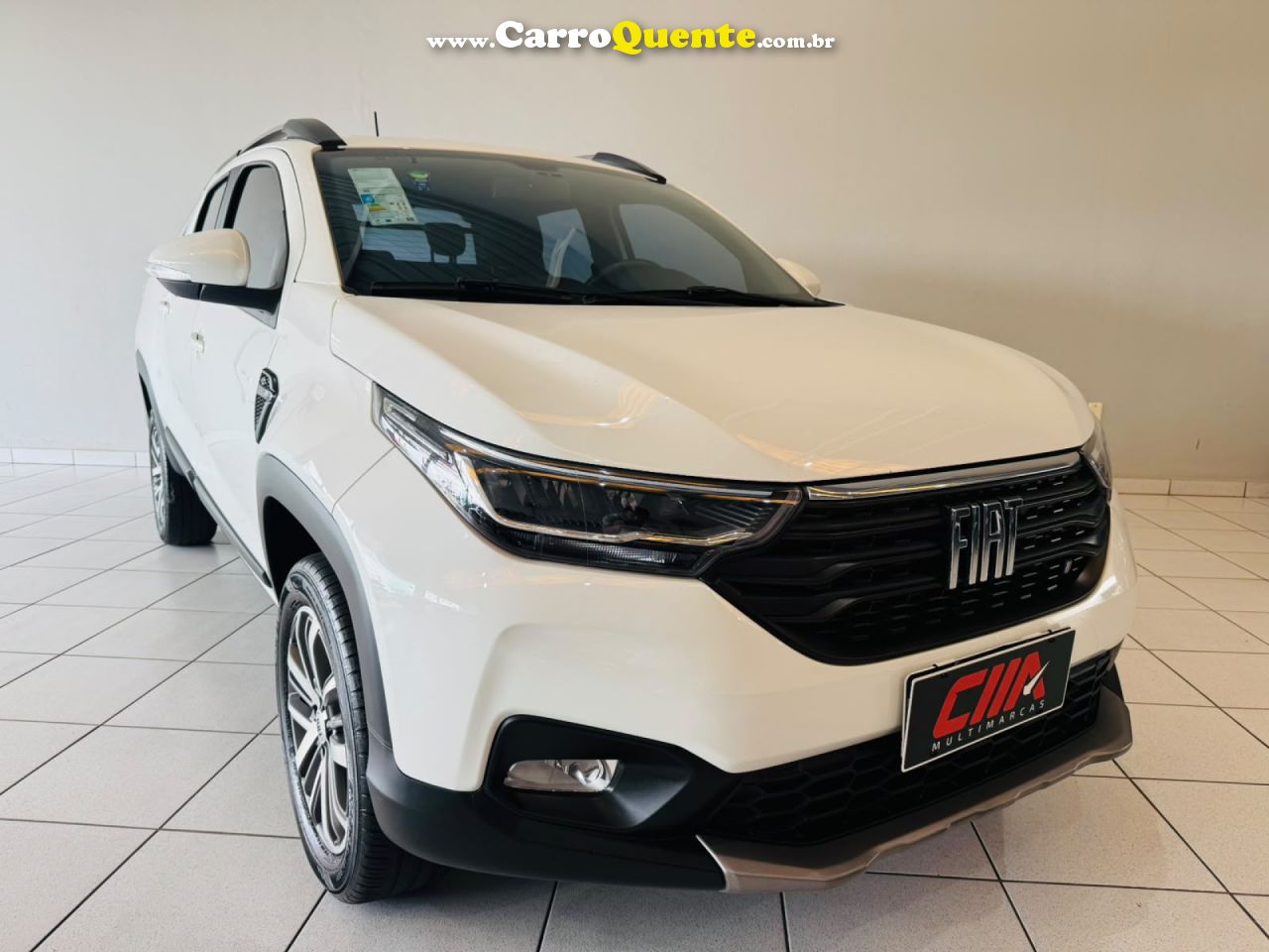 FIAT   STRADA VOLCANO 1.3 FLEX 8V CD AUT.   BRANCO 2023 1.3 FLEX - Loja