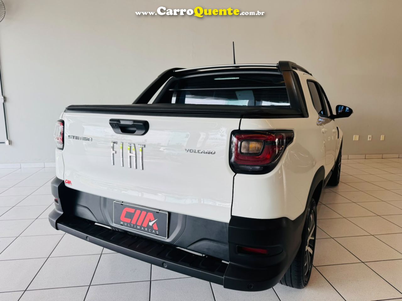 FIAT   STRADA VOLCANO 1.3 FLEX 8V CD AUT.   BRANCO 2023 1.3 FLEX - Loja