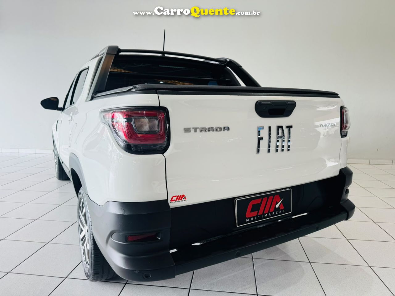 FIAT   STRADA VOLCANO 1.3 FLEX 8V CD AUT.   BRANCO 2023 1.3 FLEX - Loja