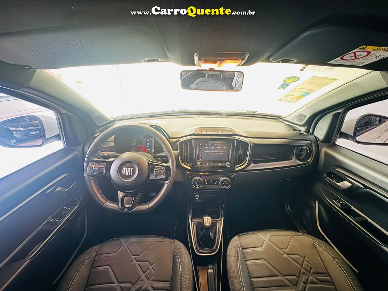 FIAT   STRADA VOLCANO 1.3 FLEX 8V CD AUT.   BRANCO 2023 1.3 FLEX - Loja