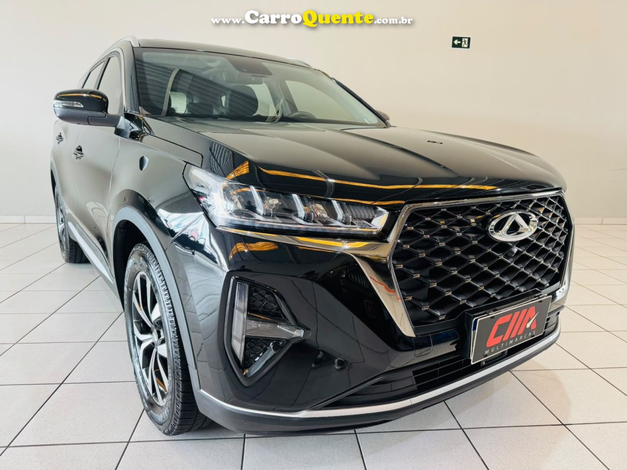 CHERY   TIGGO 7 PRO 1.6 TURBO 16V AUT.     PRETO 2023 1.6 GASOLINA - Loja