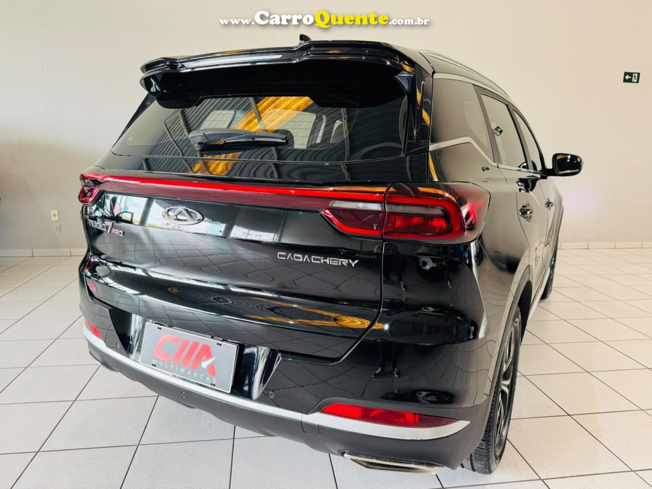 CHERY   TIGGO 7 PRO 1.6 TURBO 16V AUT.     PRETO 2023 1.6 GASOLINA - Loja