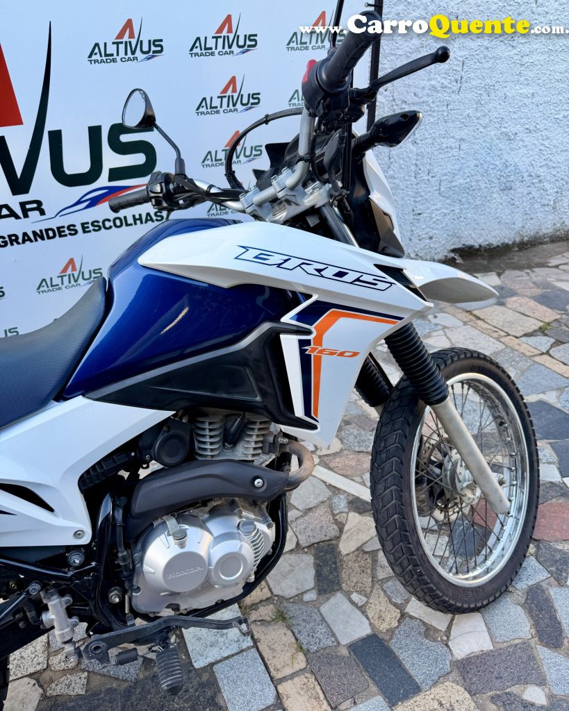 HONDA   NXR 160 BROS ESDD FLEXONE   BRANCO 2024 160 FLEX - Loja