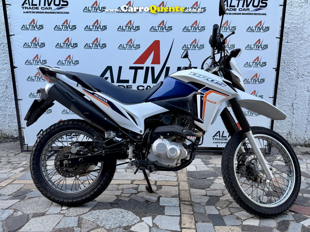 HONDA   NXR 160 BROS ESDD FLEXONE   BRANCO 2024 160 FLEX - Loja