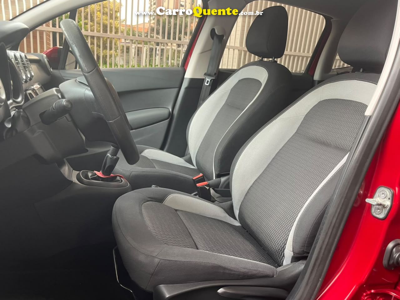 CITROËN   C3 ATTRACTION 1.5 FLEX UNICA DONA BAIXA KM BOM ESTADO GERAL   VERMELHO 2017 1.5 FLEX - Loja