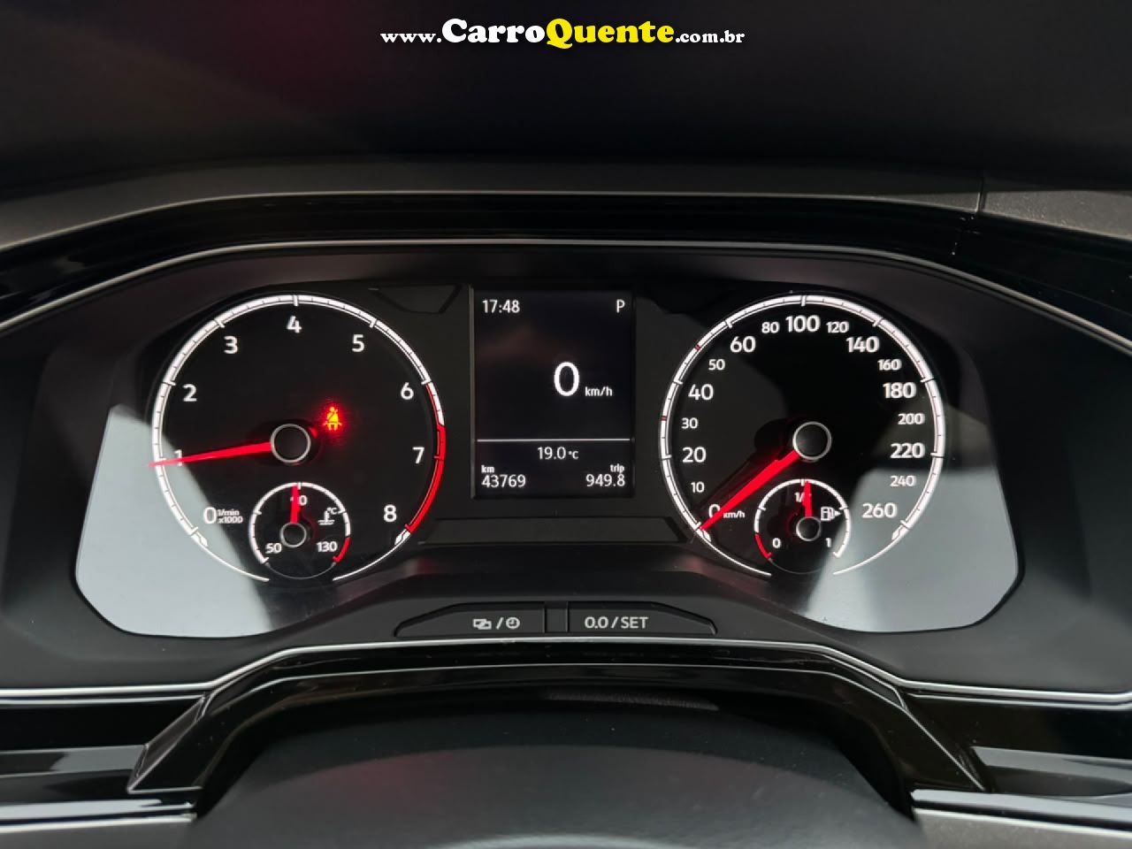 VOLKSWAGEN   VIRTUS HIGHLINE 200 TSI 1.0 FLEX 12V AUT   CINZA 2019 1.0 T FLEX - Loja