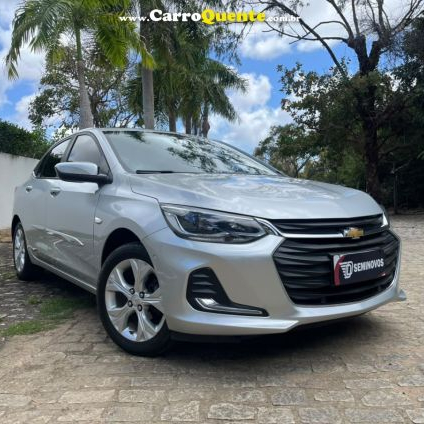 CHEVROLET   ONIX SED. PLUS PREM. 1.0 12V TB FLEX AUT   PRATA 2020 1.0 FLEX
