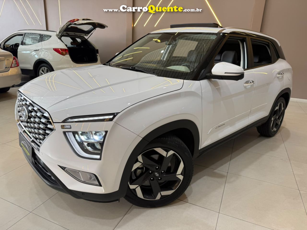 HYUNDAI   CRETA 20A ULTIMTE   BRANCO 2023 2.0 FLEX - Loja