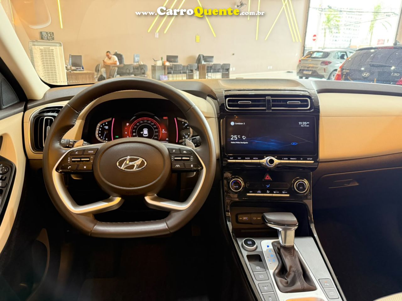 HYUNDAI   CRETA 20A ULTIMTE   BRANCO 2023 2.0 FLEX - Loja