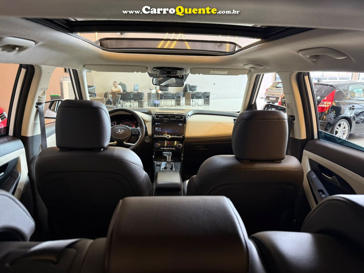 HYUNDAI   CRETA 20A ULTIMTE   BRANCO 2023 2.0 FLEX - Loja