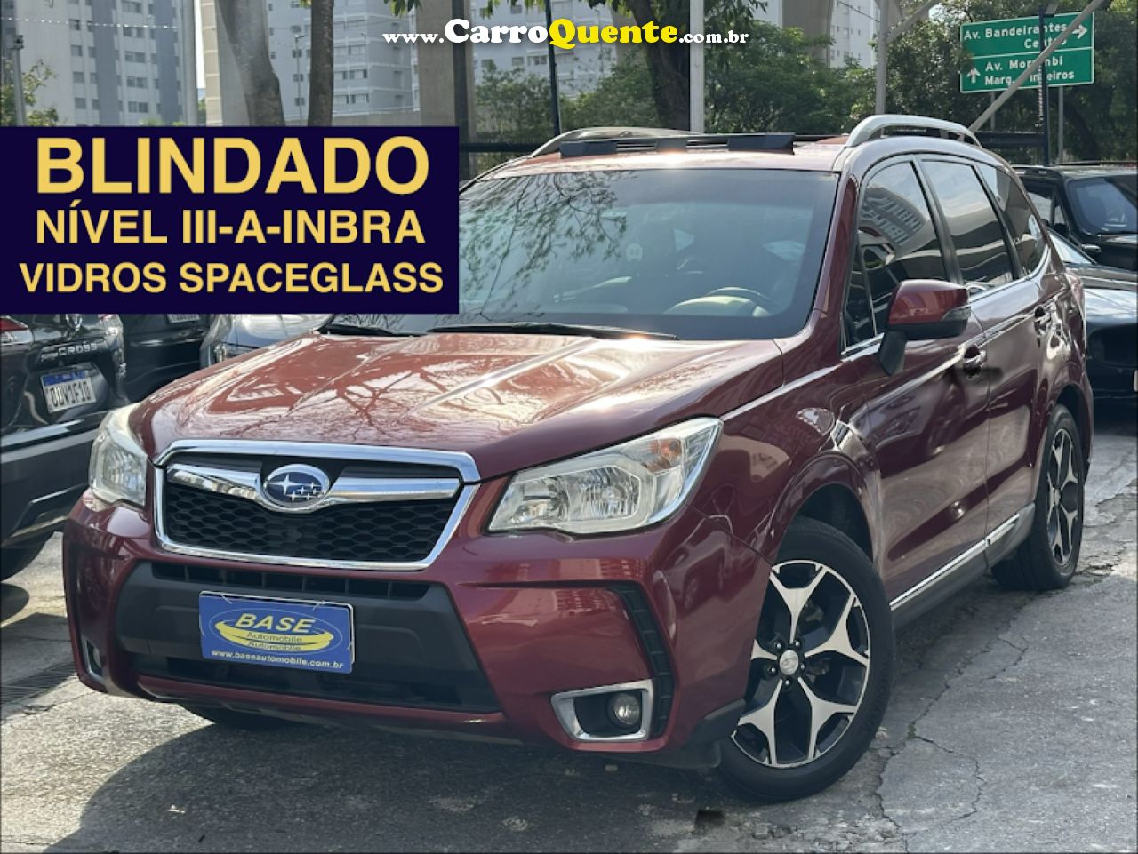 SUBARU   FORESTER XT 2.0 16V 4X4 TURBO AUT.   VERMELHO 2016 2.0 GASOLINA - Loja