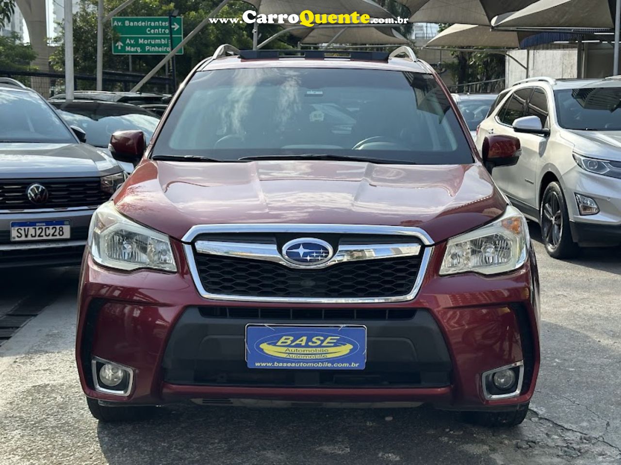 SUBARU   FORESTER XT 2.0 16V 4X4 TURBO AUT.   VERMELHO 2016 2.0 GASOLINA - Loja