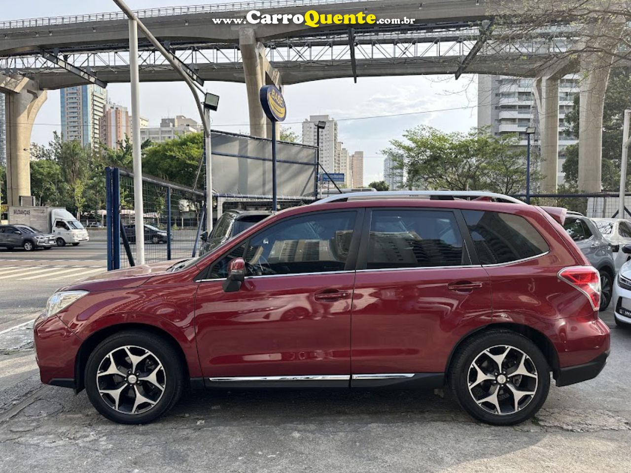 SUBARU   FORESTER XT 2.0 16V 4X4 TURBO AUT.   VERMELHO 2016 2.0 GASOLINA - Loja