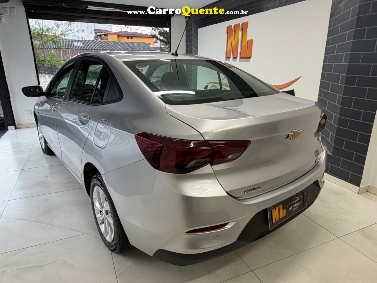 CHEVROLET   ONIX SEDAN PLUS LTZ 1.0 12V TB FLEX MEC.   PRATA 2022 1.0 FLEX - Loja