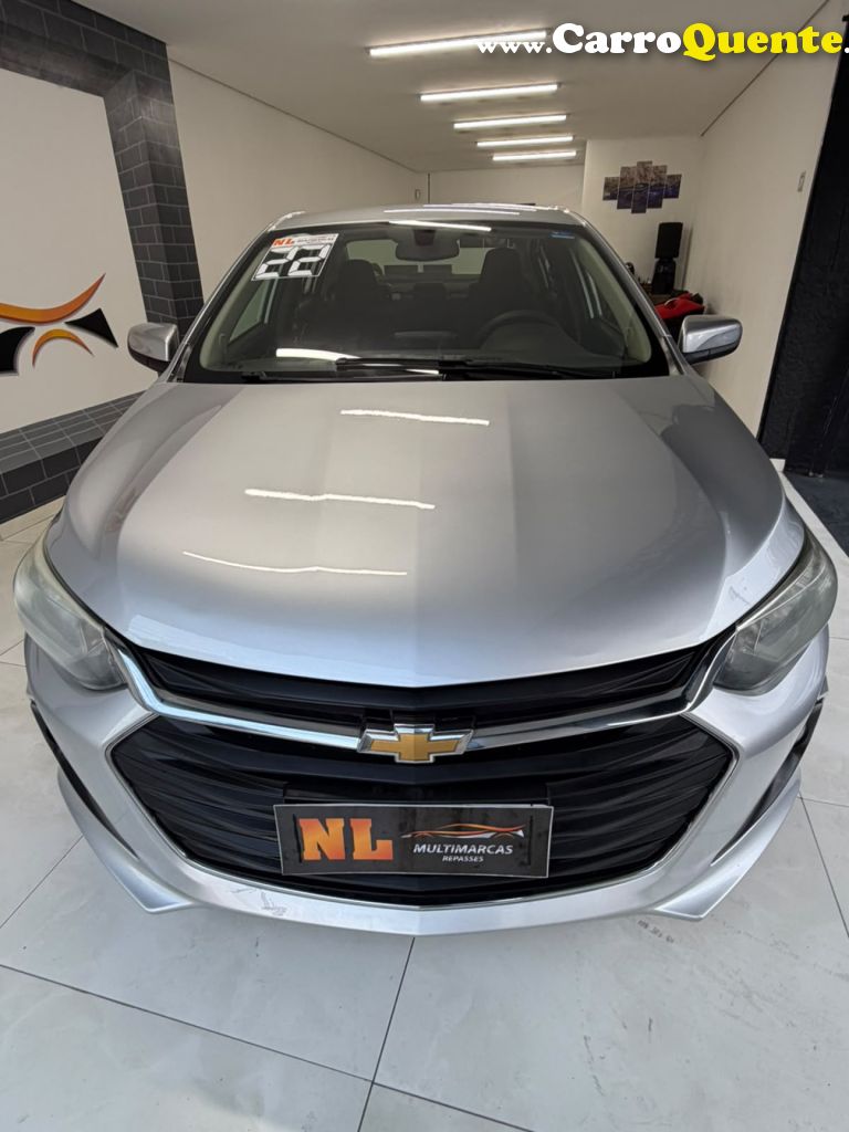 CHEVROLET   ONIX SEDAN PLUS LTZ 1.0 12V TB FLEX MEC.   PRATA 2022 1.0 FLEX - Loja