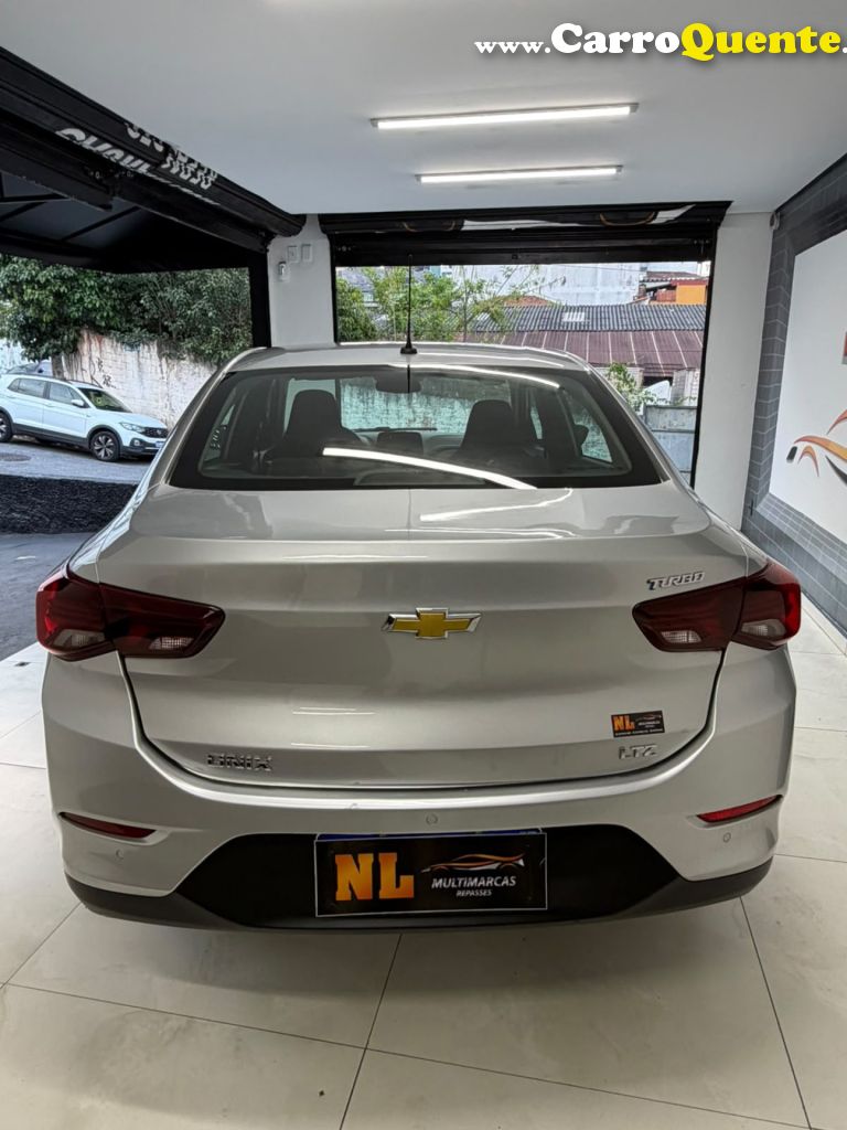 CHEVROLET   ONIX SEDAN PLUS LTZ 1.0 12V TB FLEX MEC.   PRATA 2022 1.0 FLEX - Loja