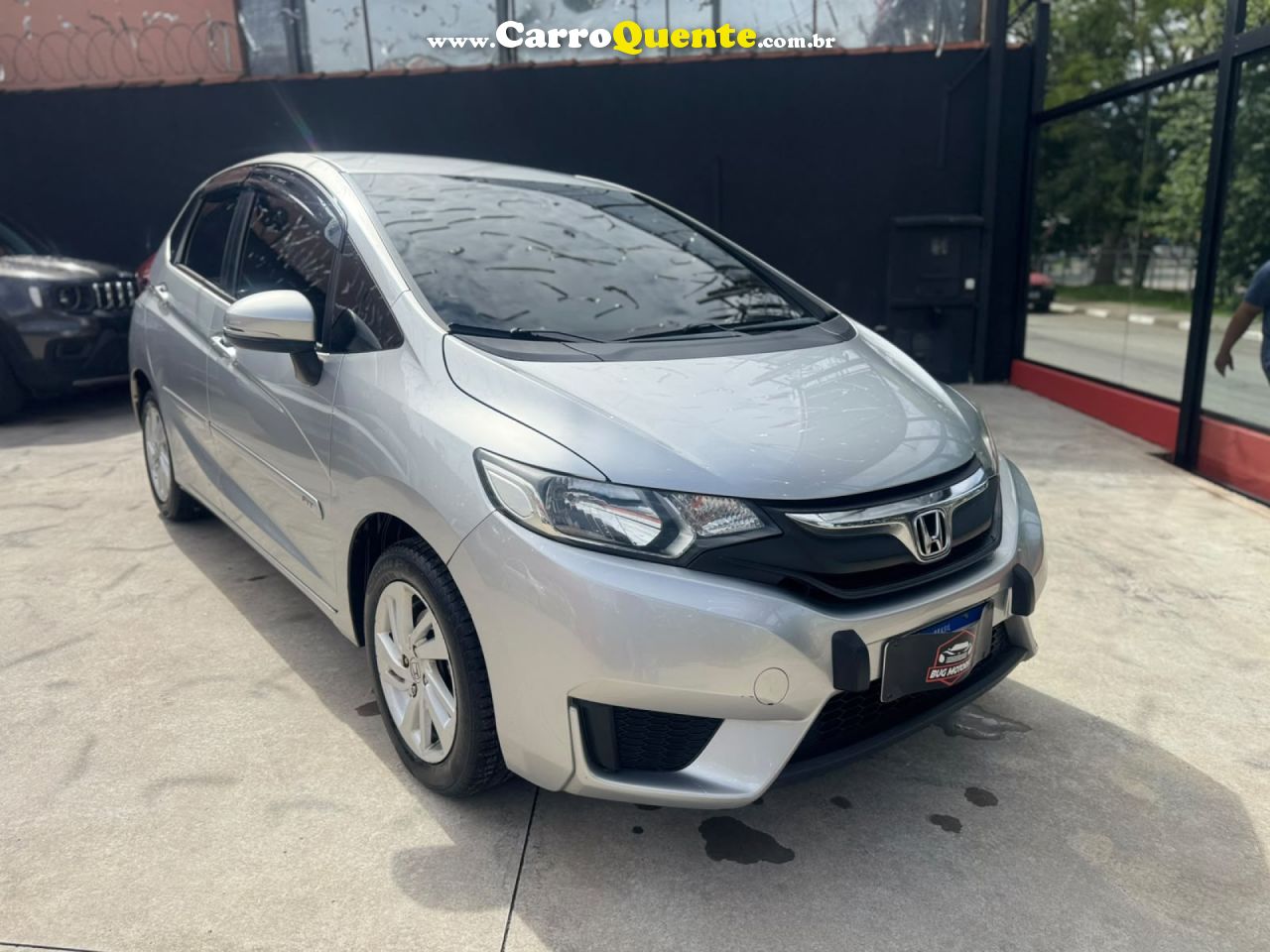 HONDA   FIT LX 1.5 FLEXONE 16V 5P AUT.   PRATA 2016 1.5 GASOLINA - Loja