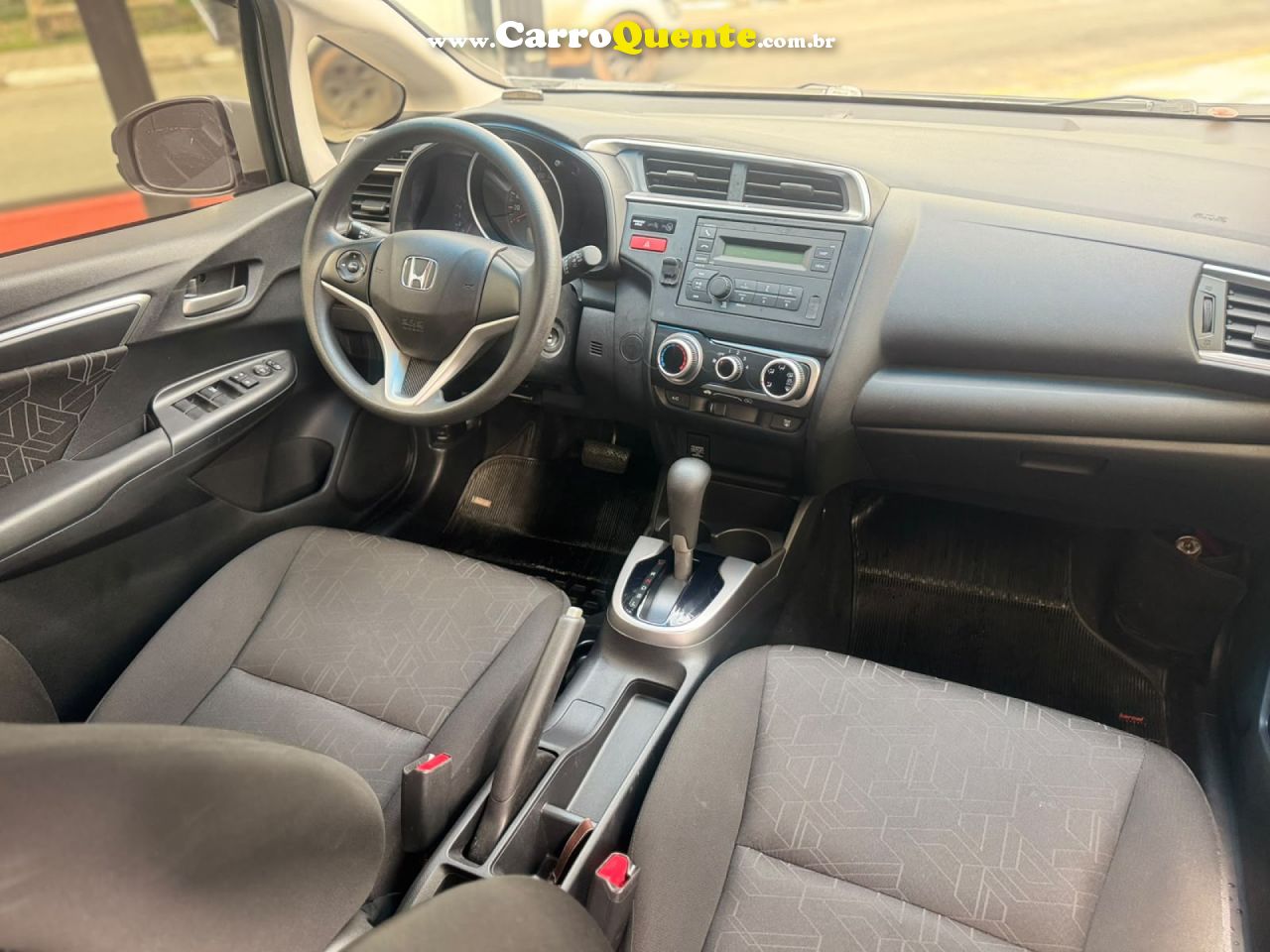 HONDA   FIT LX 1.5 FLEXONE 16V 5P AUT.   PRATA 2016 1.5 GASOLINA - Loja
