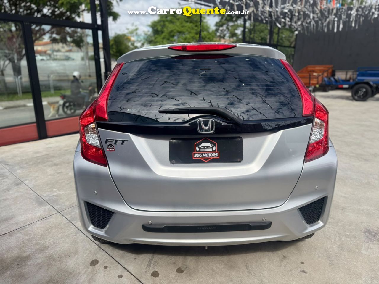 HONDA   FIT LX 1.5 FLEXONE 16V 5P AUT.   PRATA 2016 1.5 GASOLINA - Loja