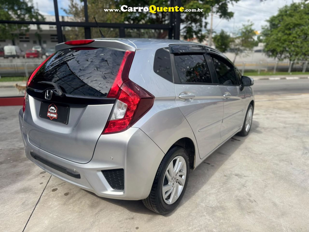HONDA   FIT LX 1.5 FLEXONE 16V 5P AUT.   PRATA 2016 1.5 GASOLINA - Loja