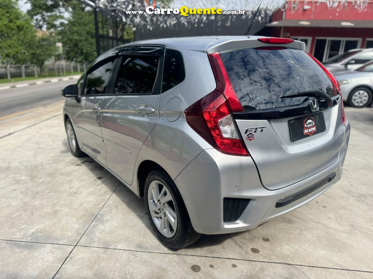 HONDA   FIT LX 1.5 FLEXONE 16V 5P AUT.   PRATA 2016 1.5 GASOLINA - Loja