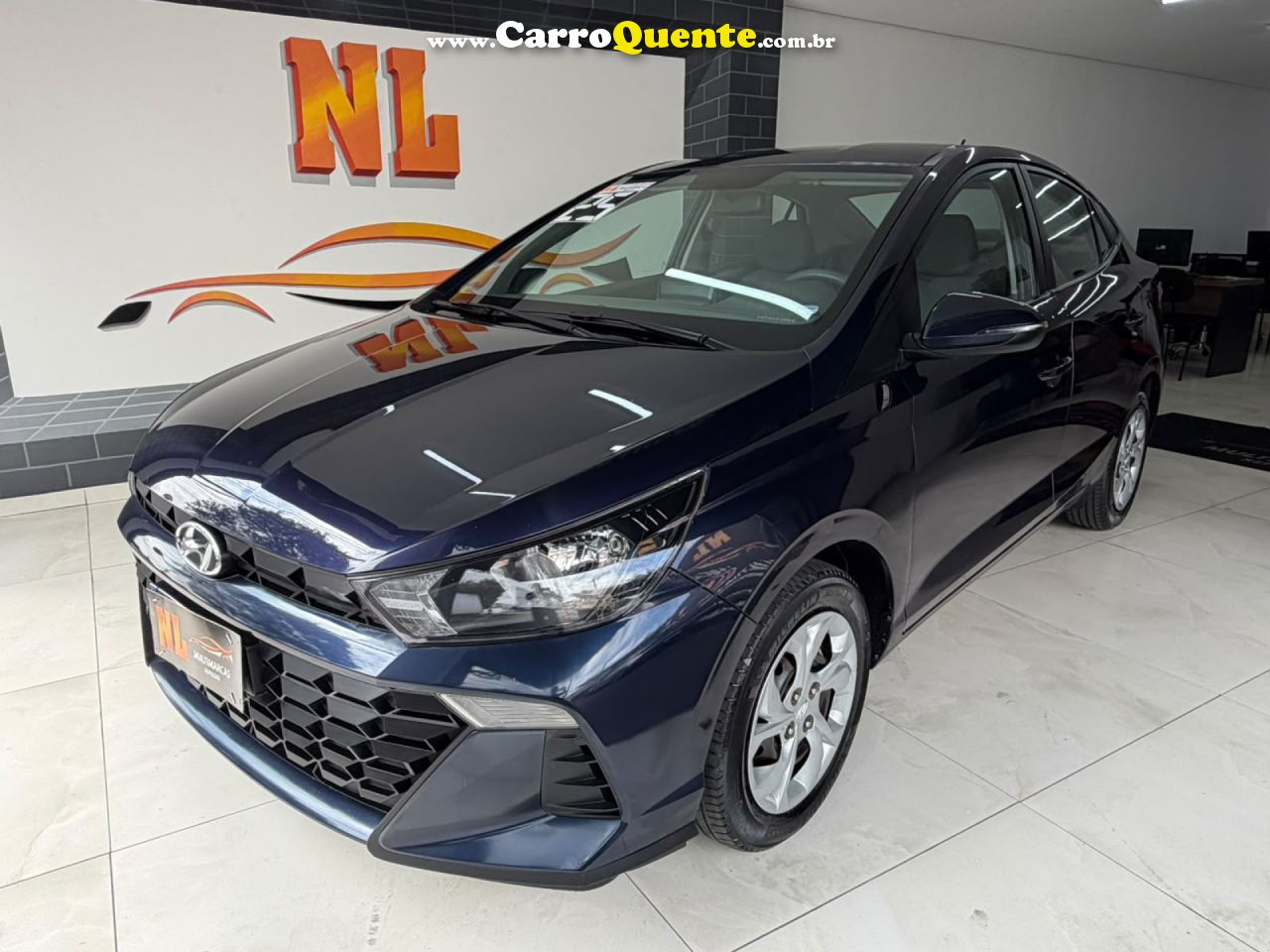 HYUNDAI   HB20S C.PLUSC.STYLE1.0 FLEX 12V MEC. 4P   AZUL 2025 1.0 FLEX - Loja