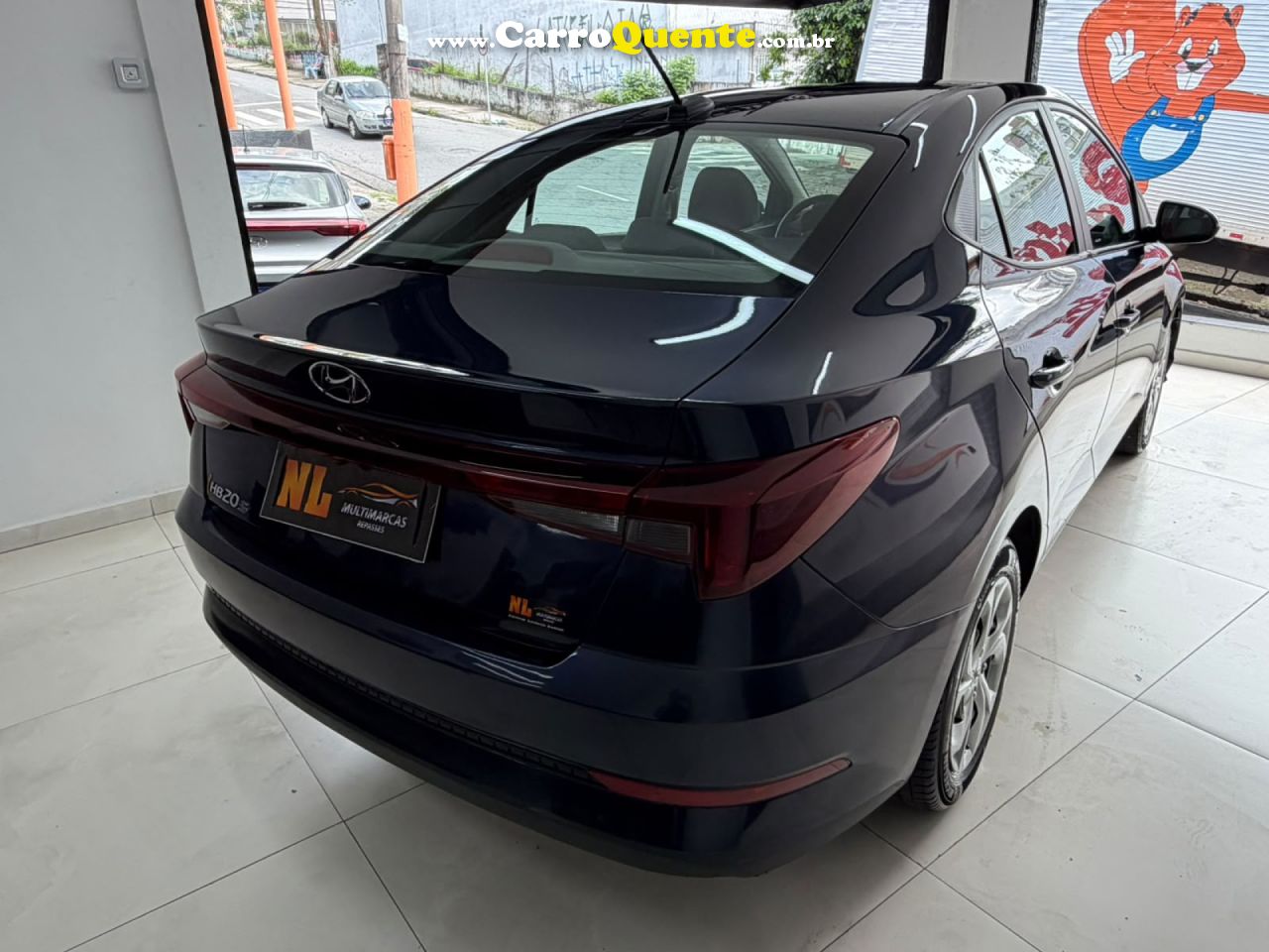 HYUNDAI   HB20S C.PLUSC.STYLE1.0 FLEX 12V MEC. 4P   AZUL 2025 1.0 FLEX - Loja