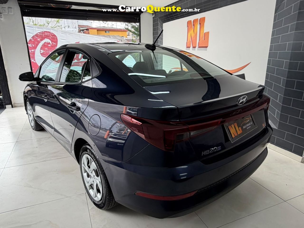 HYUNDAI   HB20S C.PLUSC.STYLE1.0 FLEX 12V MEC. 4P   AZUL 2025 1.0 FLEX - Loja
