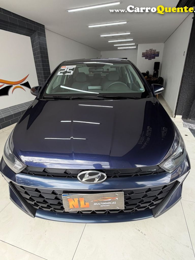 HYUNDAI   HB20S C.PLUSC.STYLE1.0 FLEX 12V MEC. 4P   AZUL 2025 1.0 FLEX - Loja