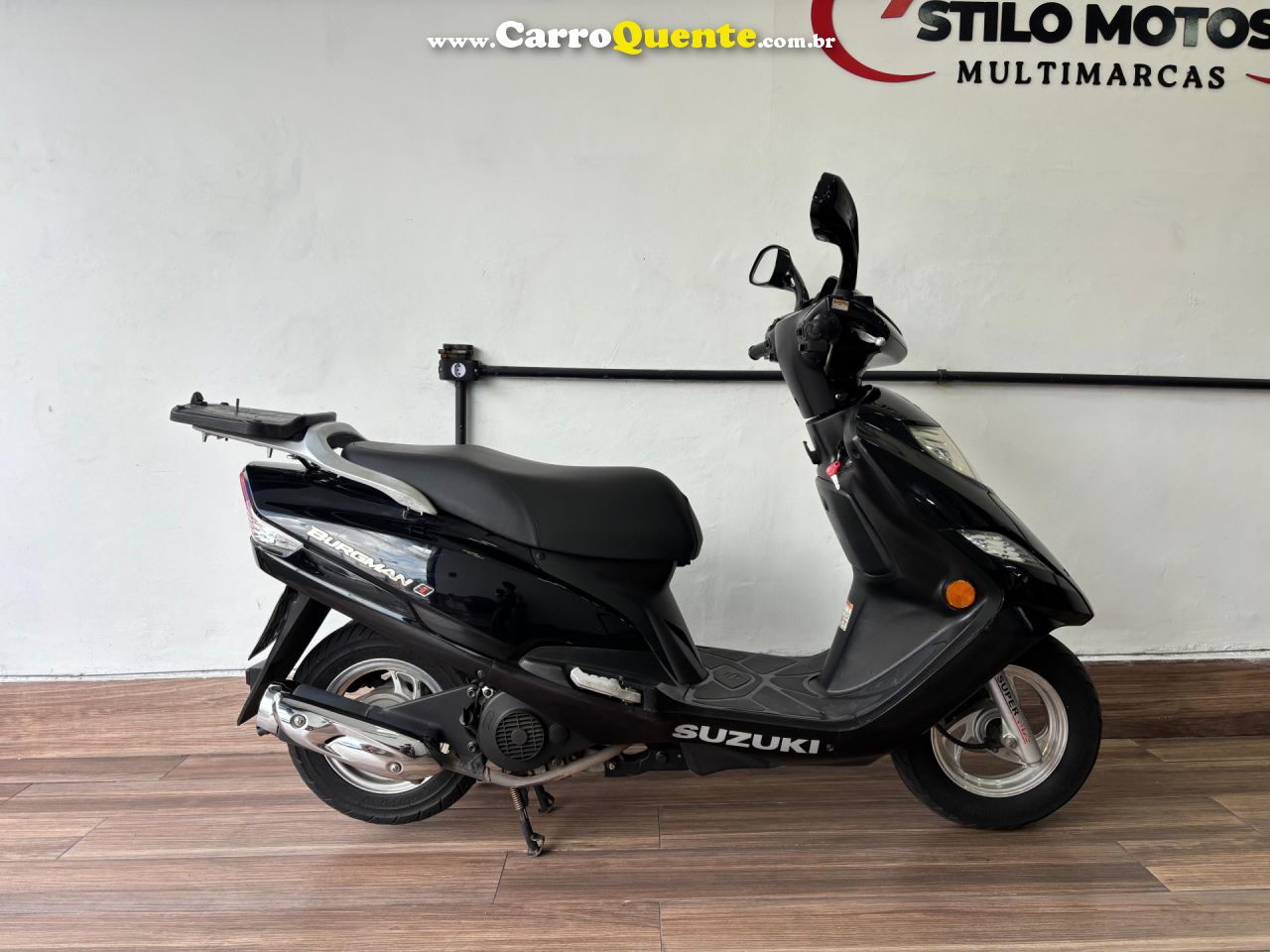 SUZUKI   BURGMAN I 125CC   PRETO 2016 125 GASOLINA - Loja