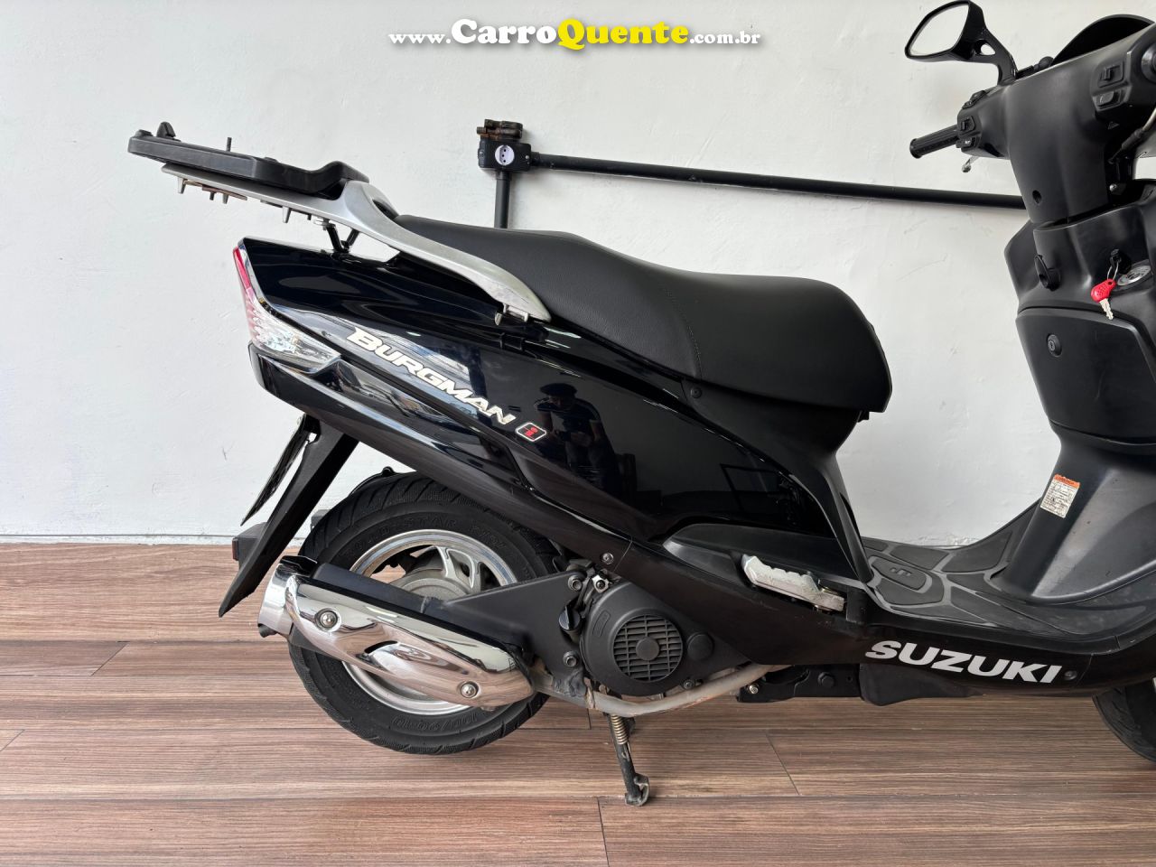 SUZUKI   BURGMAN I 125CC   PRETO 2016 125 GASOLINA - Loja