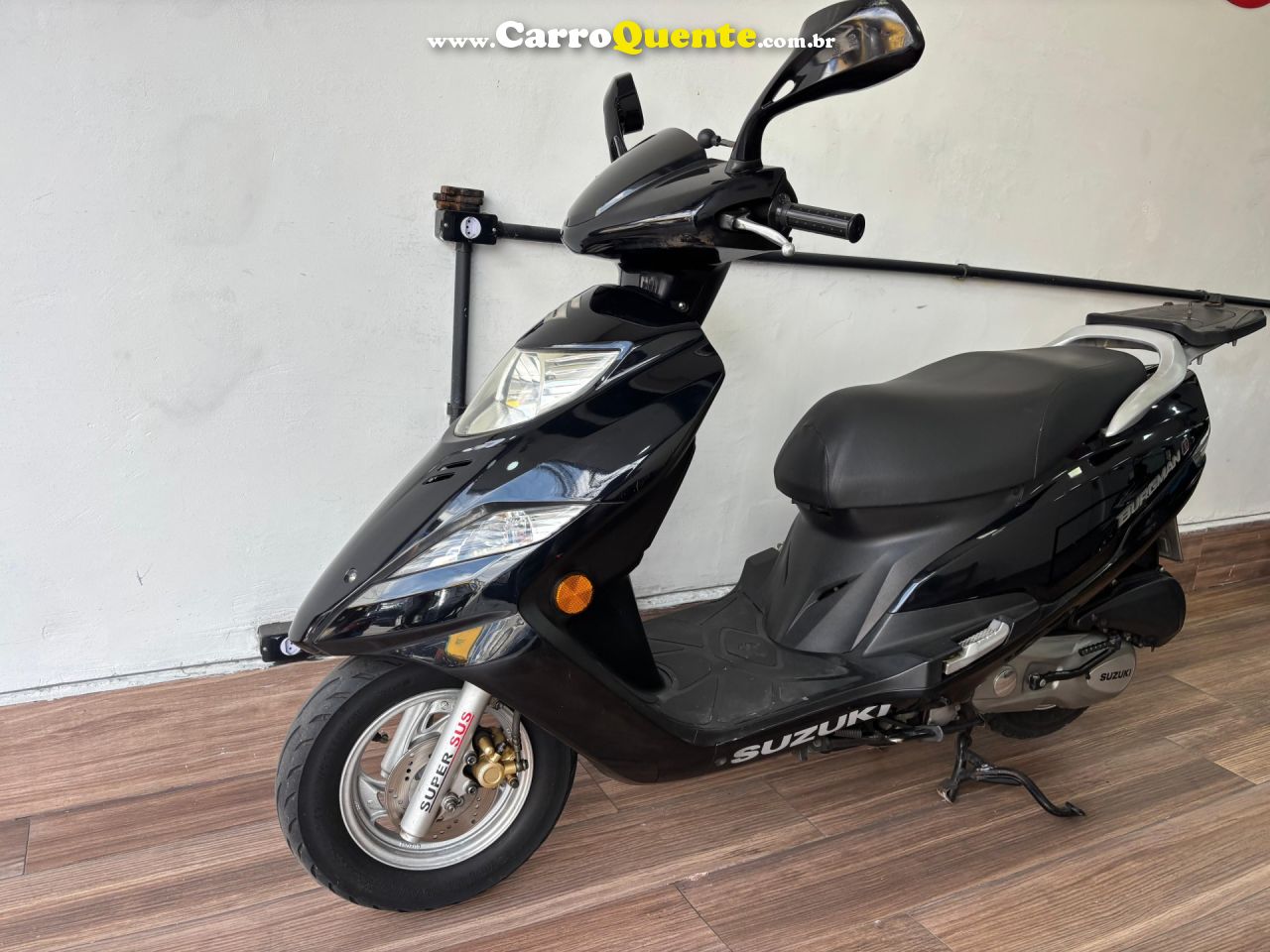 SUZUKI   BURGMAN I 125CC   PRETO 2016 125 GASOLINA - Loja