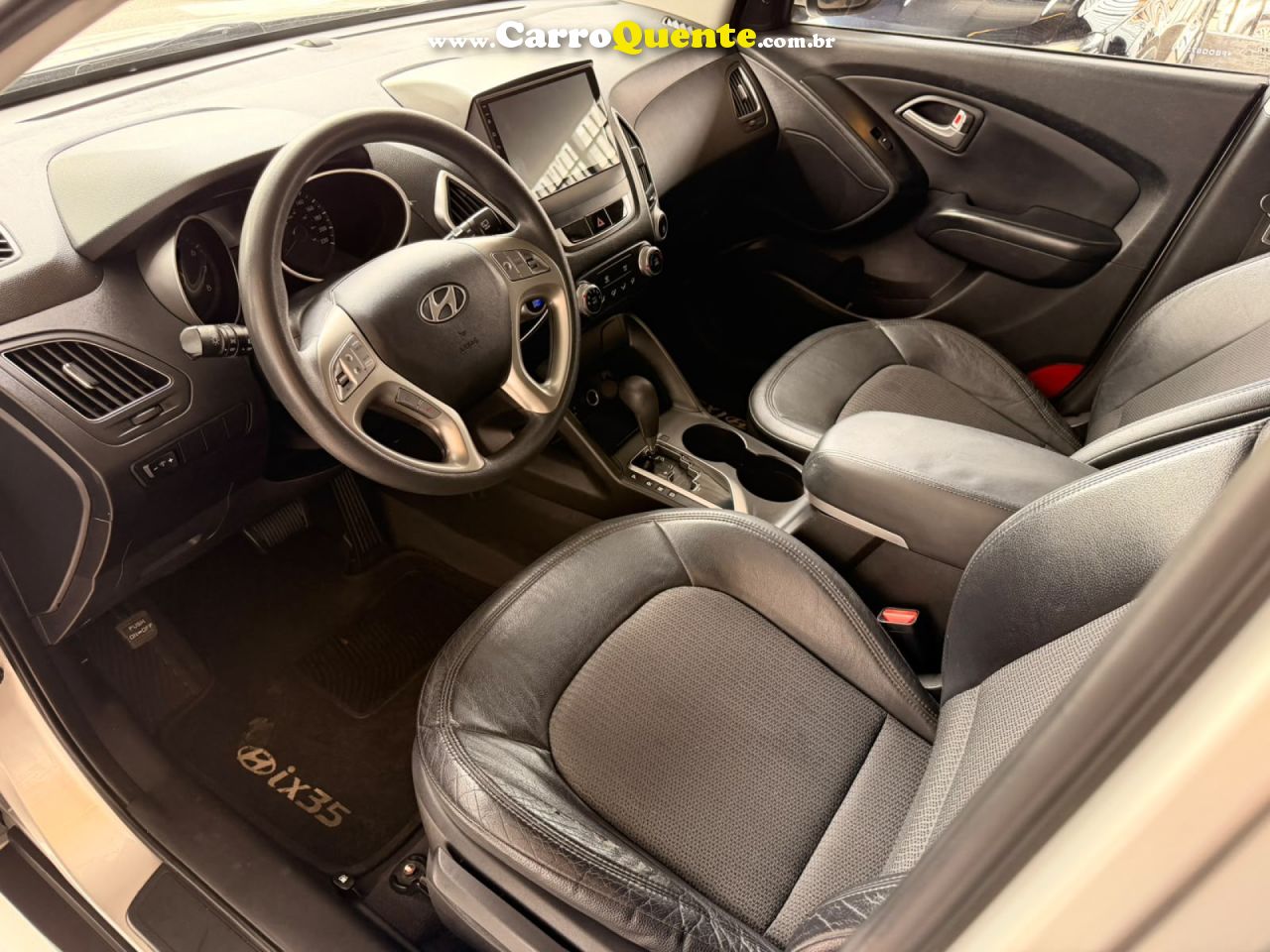 HYUNDAI   IX35 GLS 2.0 16V 2WD FLEX AUT.   PRATA 2015 2.0 FLEX - Loja