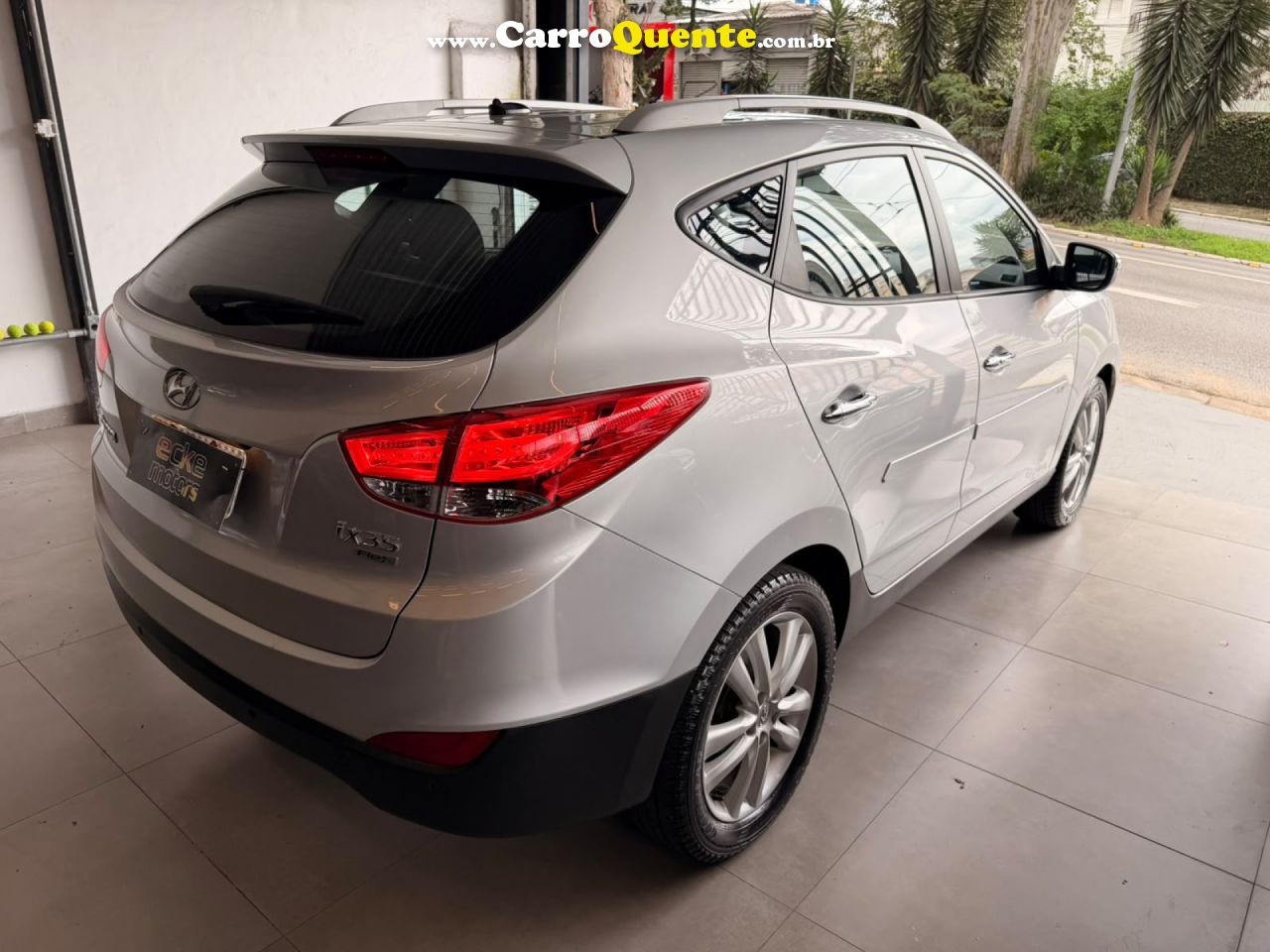 HYUNDAI   IX35 GLS 2.0 16V 2WD FLEX AUT.   PRATA 2015 2.0 FLEX - Loja