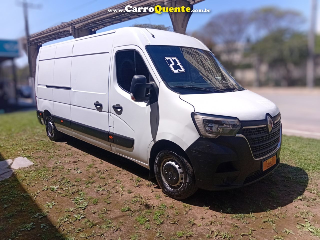 RENAULT   MASTER 2.3 DCI EXTRA FURGÃO 16V DIESEL   BRANCO 2023 2.3 DIESEL - Loja