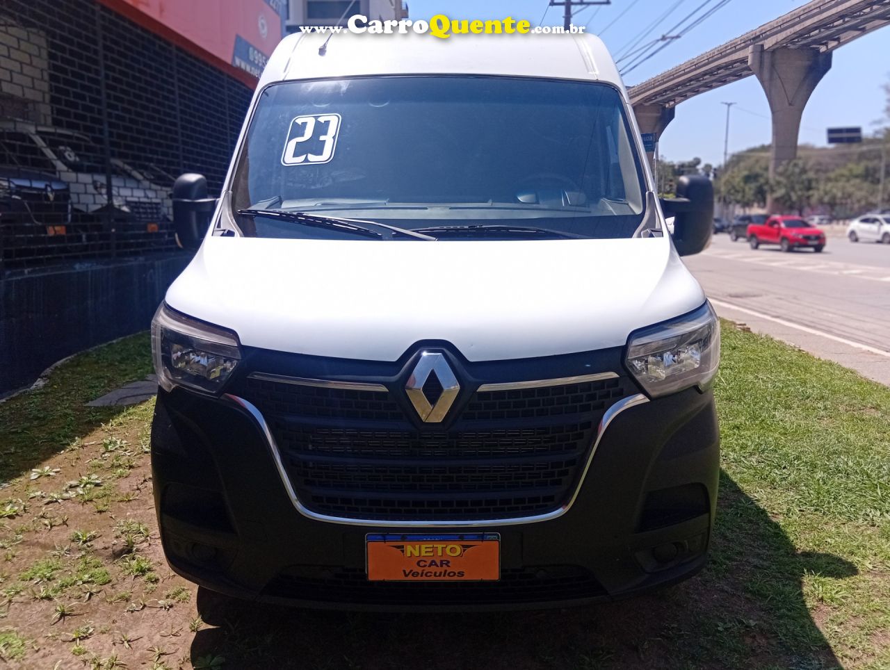 RENAULT   MASTER 2.3 DCI EXTRA FURGÃO 16V DIESEL   BRANCO 2023 2.3 DIESEL - Loja