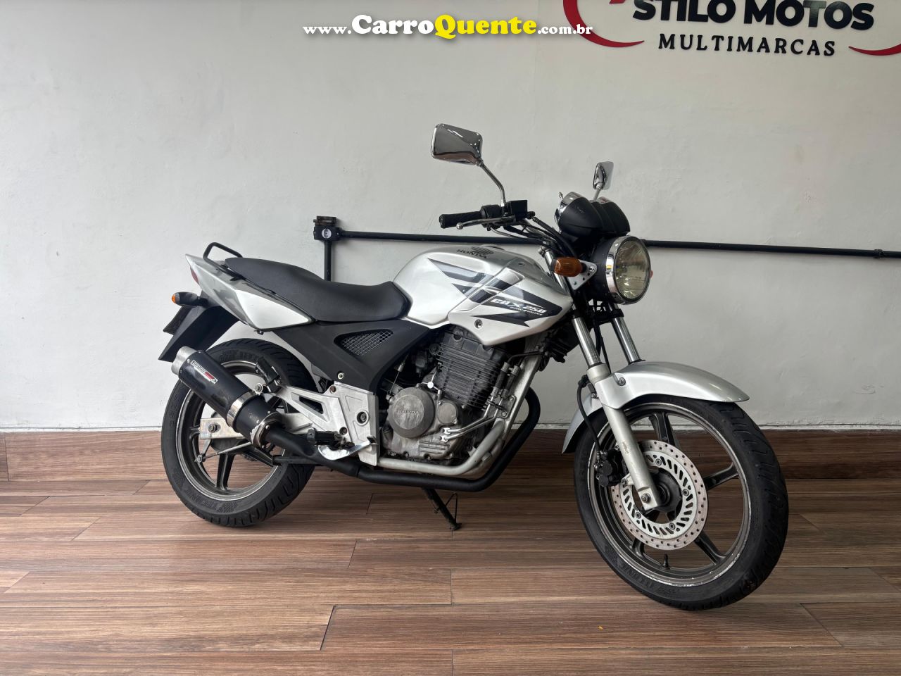HONDA   CBX 250 TWISTER   PRATA 2007 250 GASOLINA - Loja