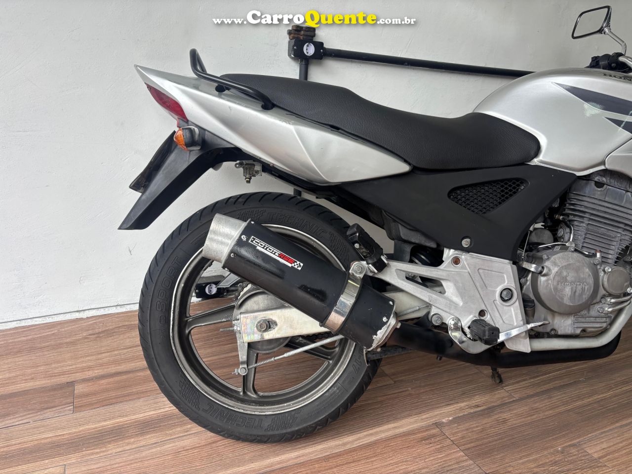 HONDA   CBX 250 TWISTER   PRATA 2007 250 GASOLINA - Loja