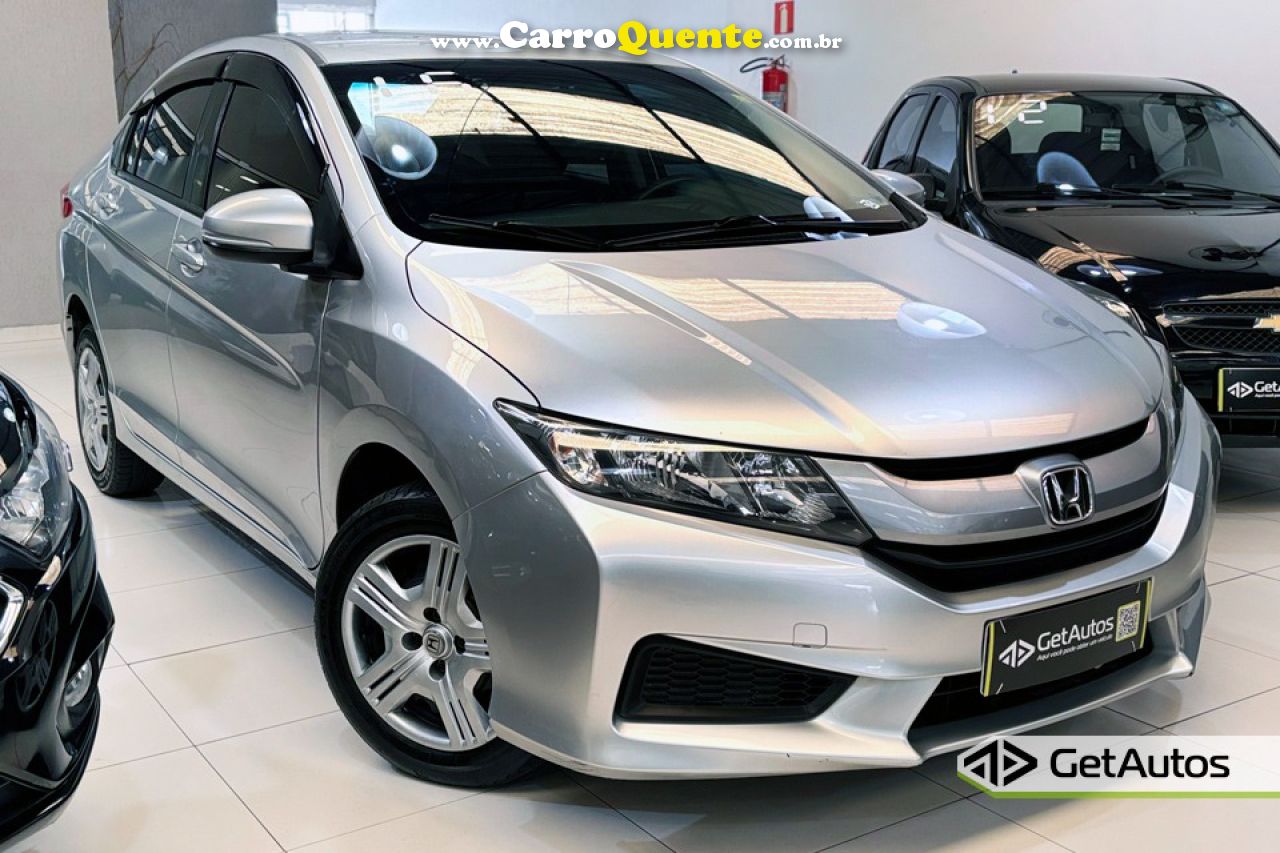 HONDA   CITY SEDAN DX 1.5 FLEX 16V MEC.   PRATA 2016 1.5 FLEX - Loja