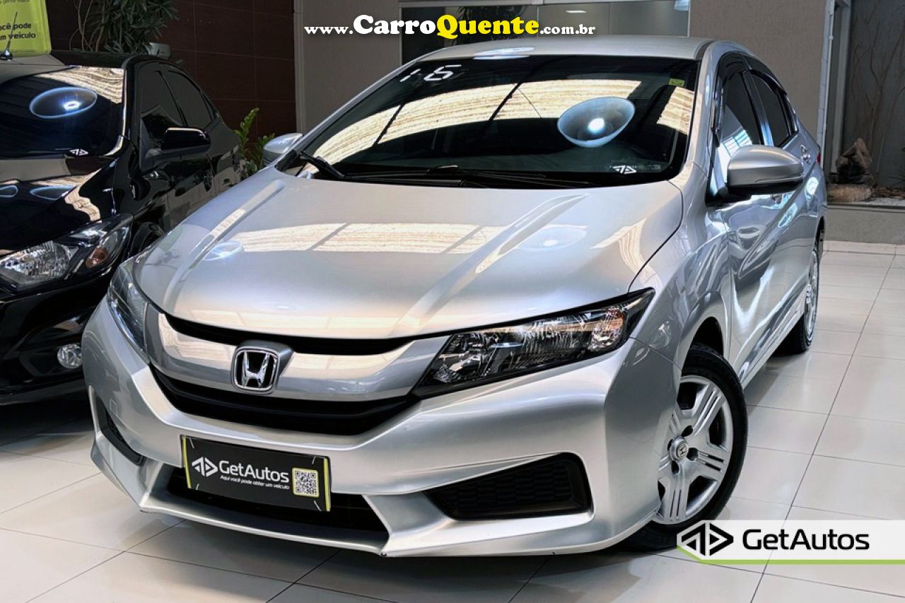 HONDA   CITY SEDAN DX 1.5 FLEX 16V MEC.   PRATA 2016 1.5 FLEX - Loja