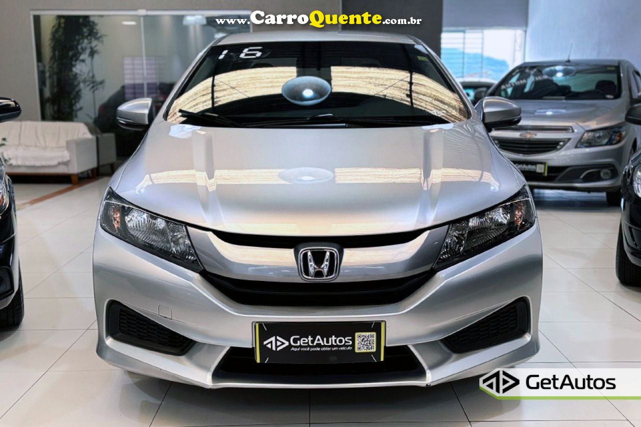 HONDA   CITY SEDAN DX 1.5 FLEX 16V MEC.   PRATA 2016 1.5 FLEX - Loja