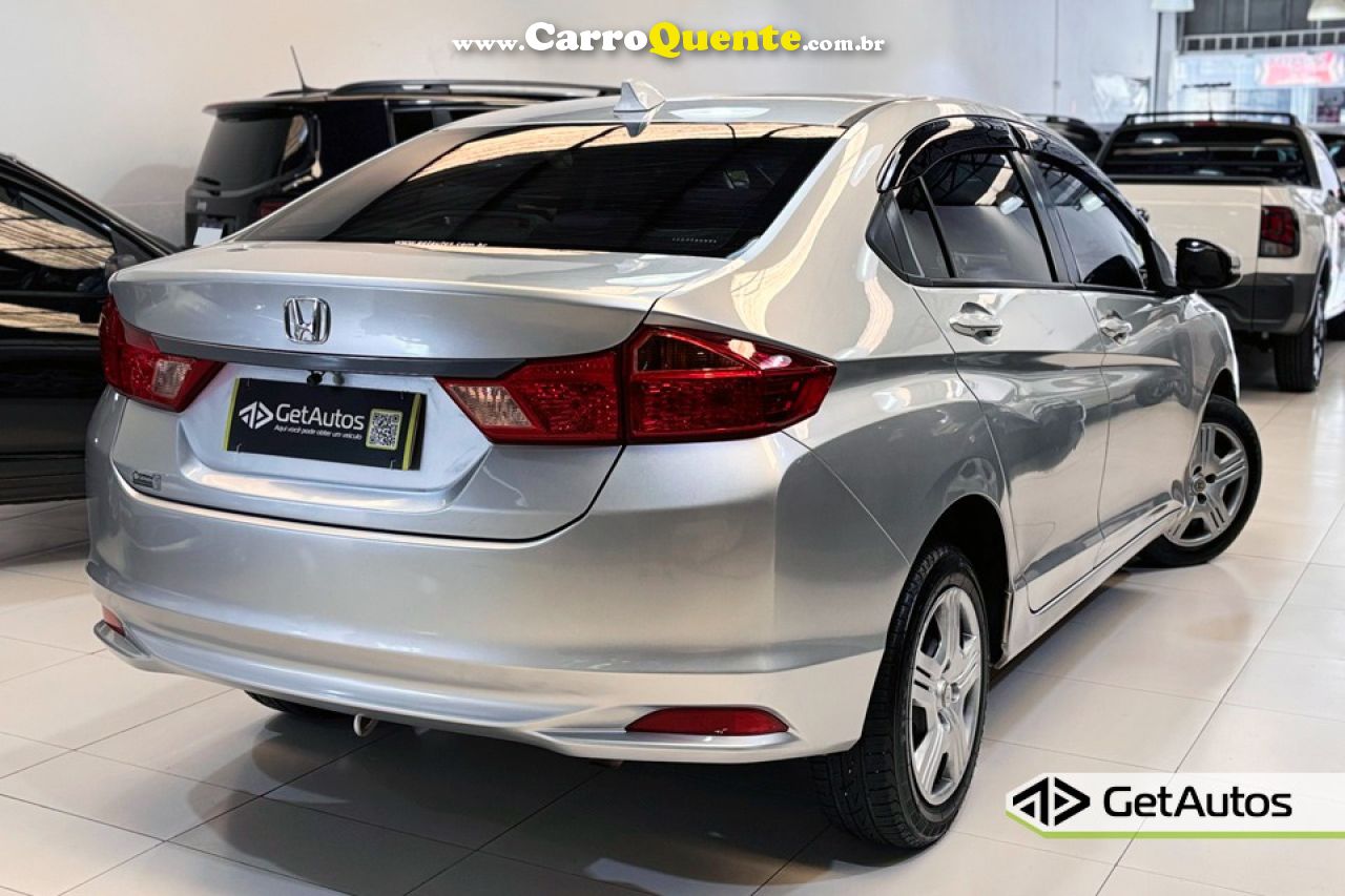 HONDA   CITY SEDAN DX 1.5 FLEX 16V MEC.   PRATA 2016 1.5 FLEX - Loja