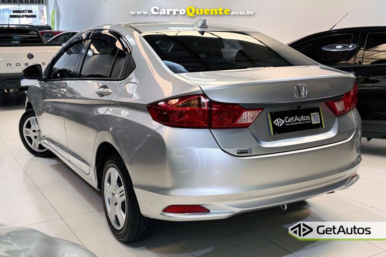 HONDA   CITY SEDAN DX 1.5 FLEX 16V MEC.   PRATA 2016 1.5 FLEX - Loja