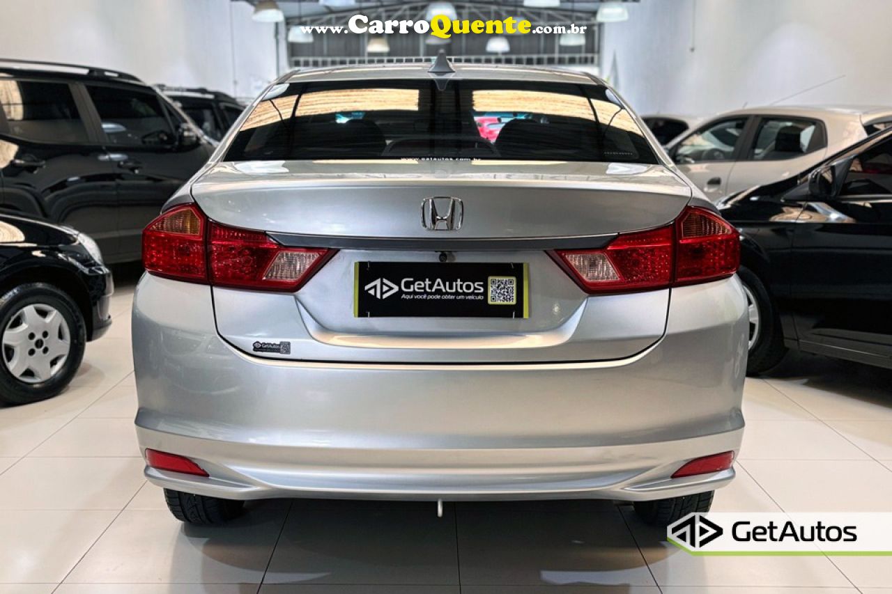 HONDA   CITY SEDAN DX 1.5 FLEX 16V MEC.   PRATA 2016 1.5 FLEX - Loja