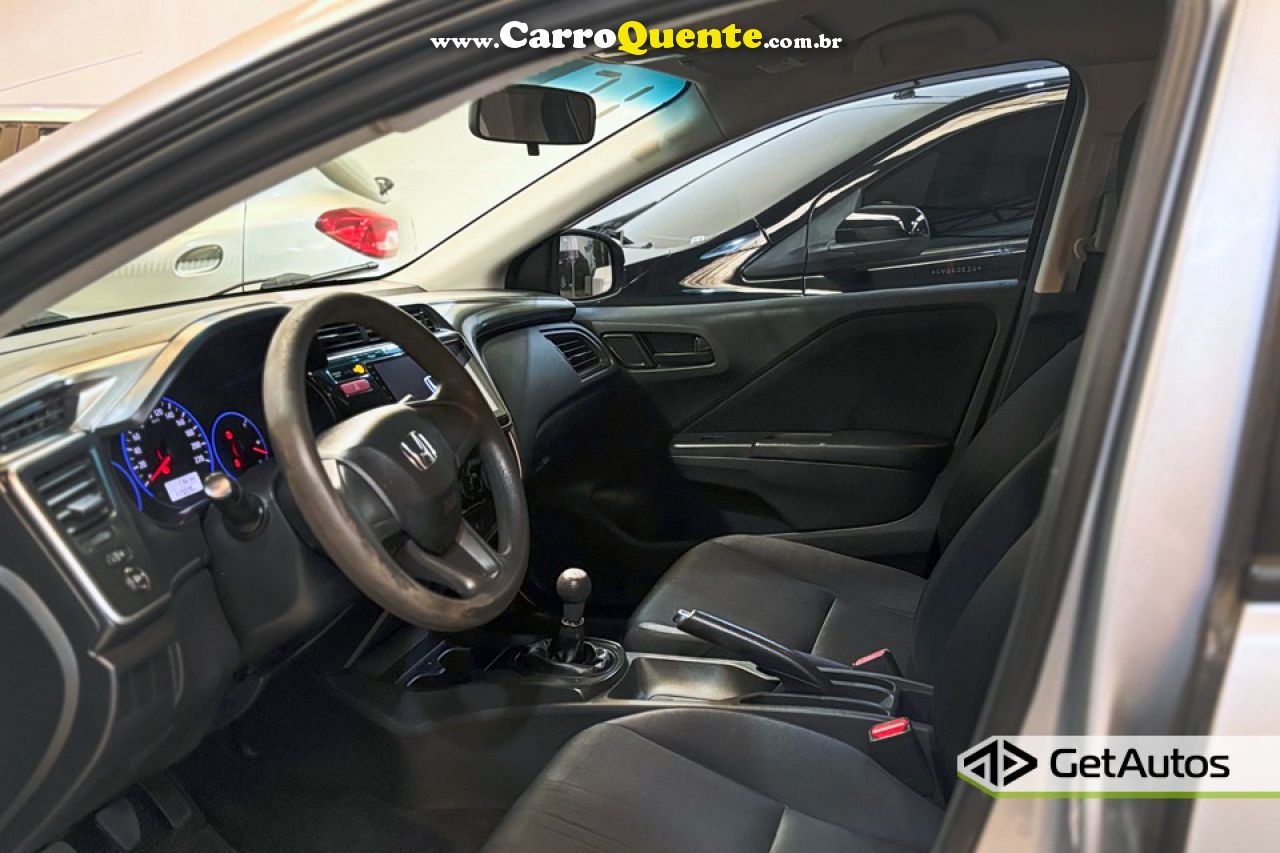 HONDA   CITY SEDAN DX 1.5 FLEX 16V MEC.   PRATA 2016 1.5 FLEX - Loja